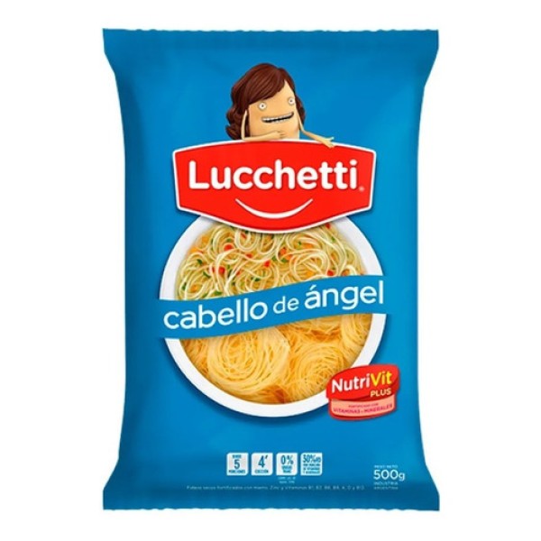 Lucchetti Fideos Cabello De Angel 500gr