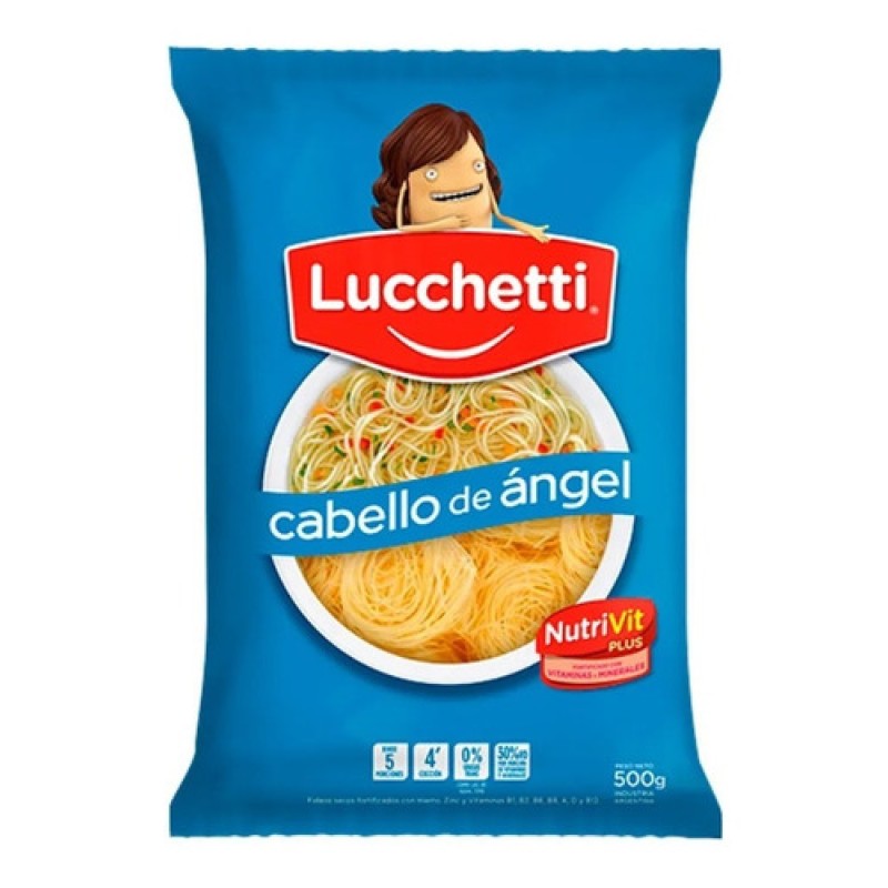 Lucchetti Fideos Cabello De Angel 500gr Lucchetti Fideos Cabello De Angel 500gr