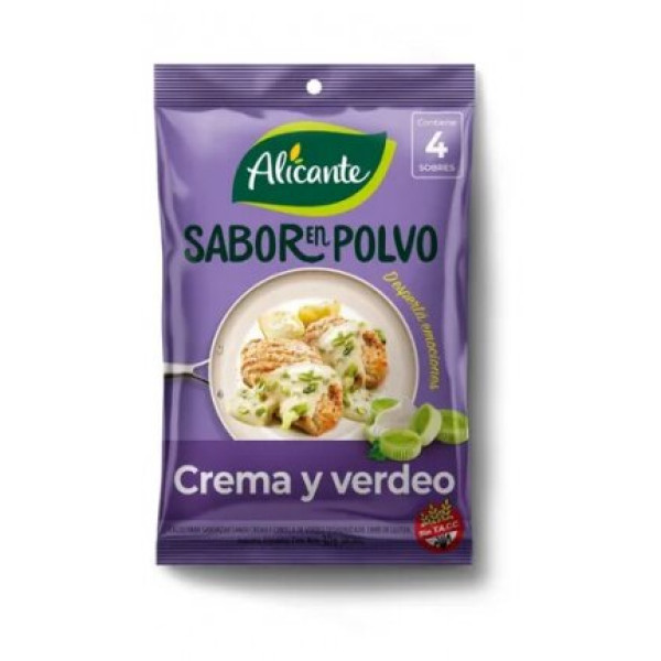 Alicante Sabor en Polvo Crema y Verdeo 7.5gr