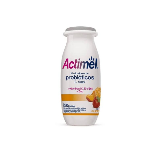 Actimel Yogur Bebible con Probioticos Sabor Multifruta 100gr
