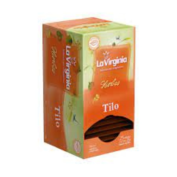 La Virginia Hierbas Te de Tilo 25 Saquitos Ensobrados