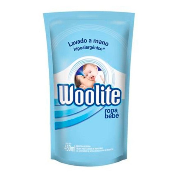 Woolite Jabon Liquido Lavado A Mano Hipoalergenico Ropa Bebe 450ml