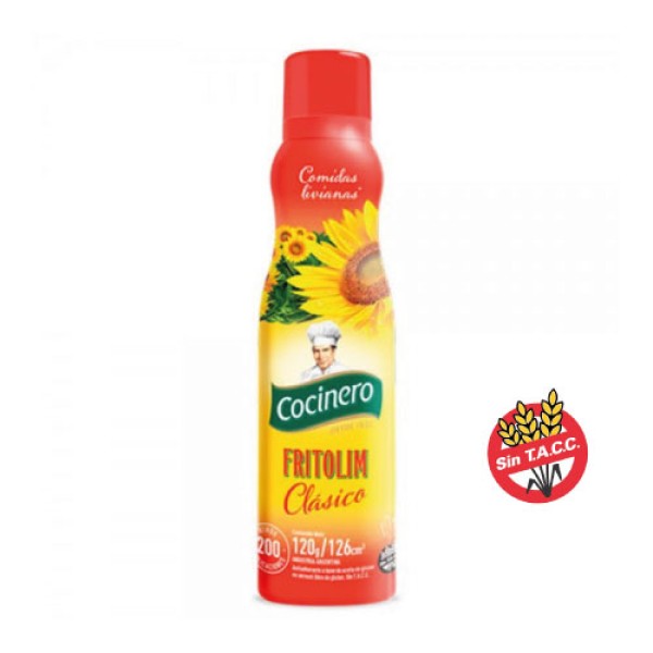 Cocinero Fritolim Aceite En Spray Clasico 120gr