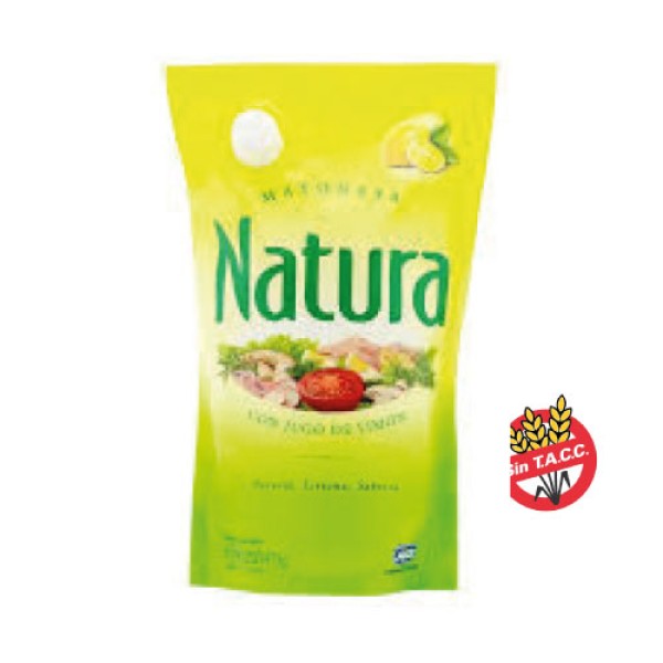 Natura Mayonesa Con Jugo De Limon 475gr
