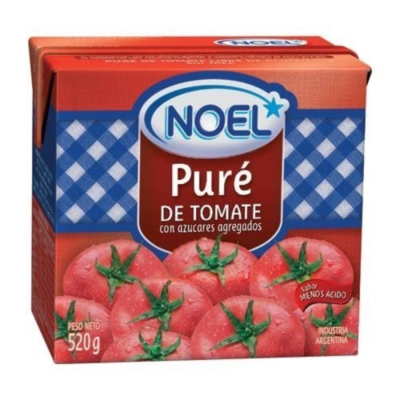Noel Pure de Tomate 520gr Noel Pure de Tomate 520gr