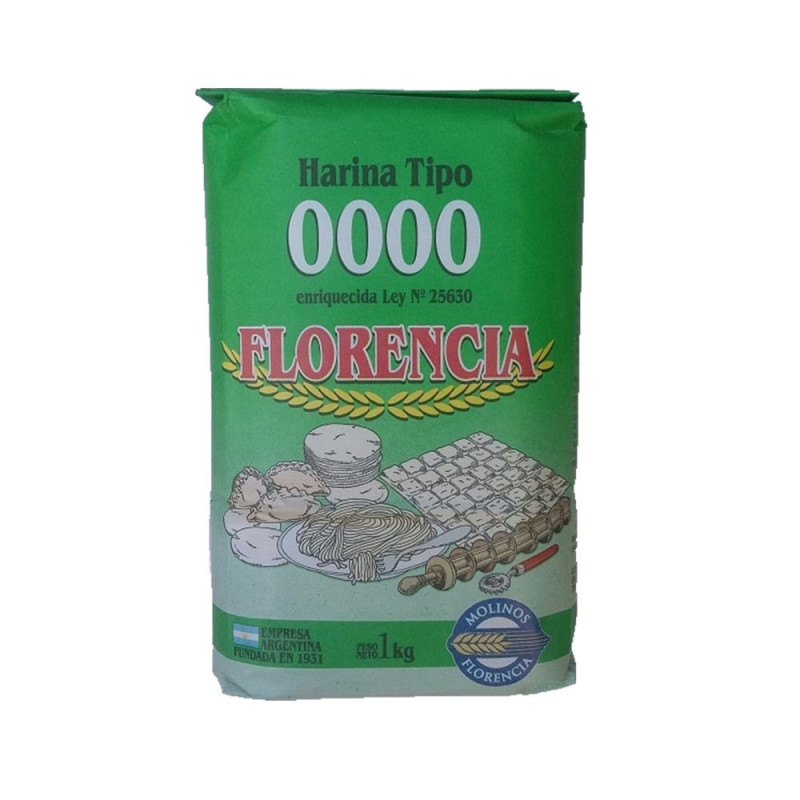 Florencia Harina Tipo 0000 1kg