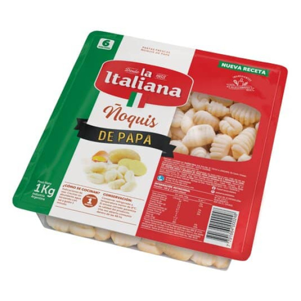 La Italiana Ñoquis de Papa 1kg