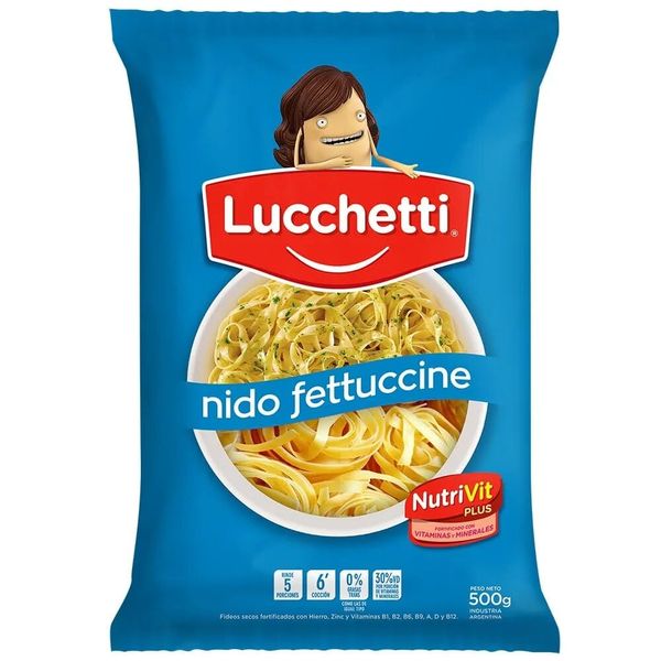 Lucchetti Fideos Nido Fettuccine 500gr