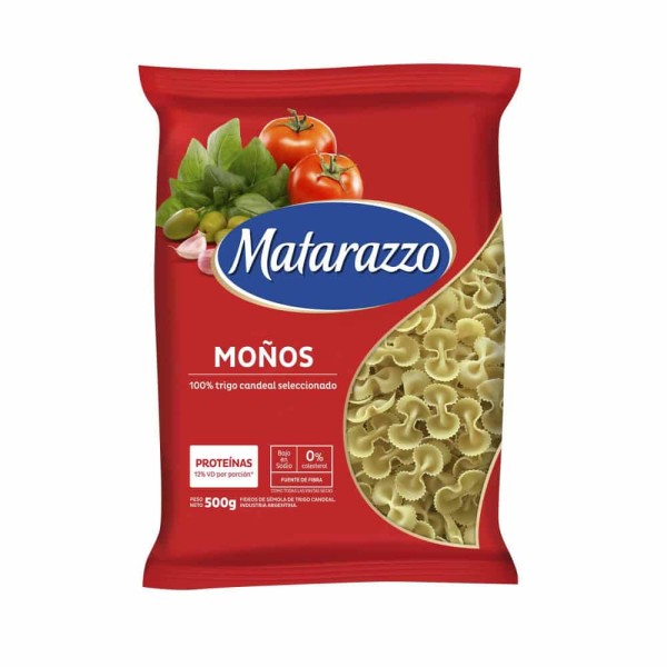 Matarazzo Fideos Moños 500gr