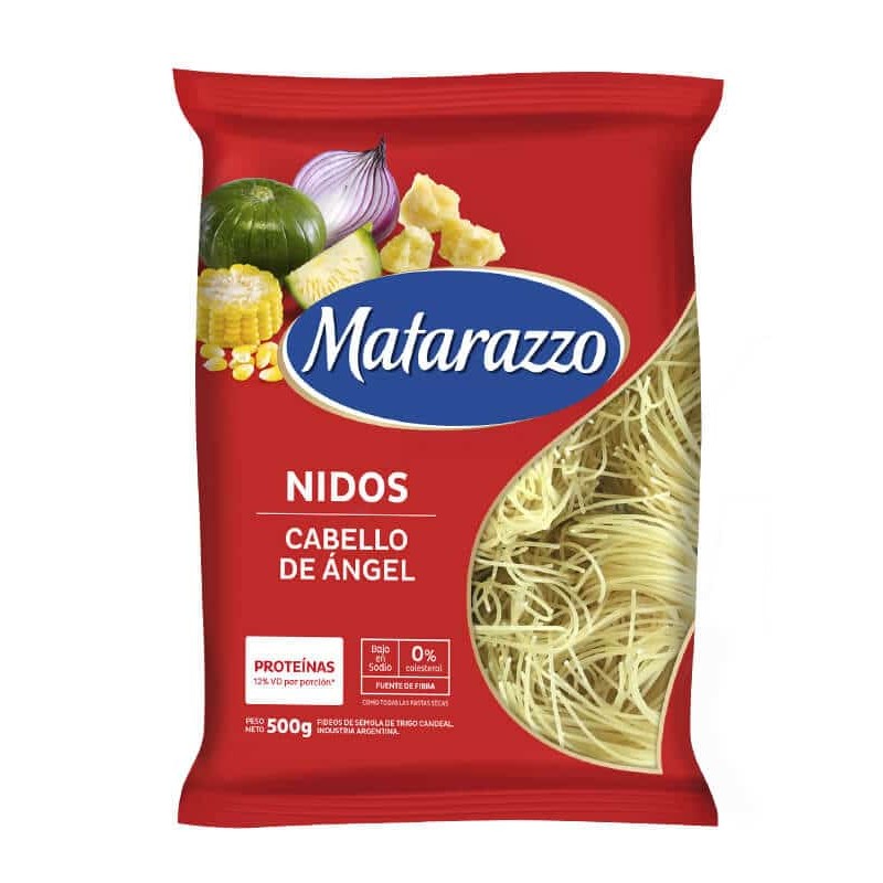 Matarazzo Fideos Nidos Cabello De Angel 500gr Matarazzo Fideos Nidos Cabello De Angel 500gr
