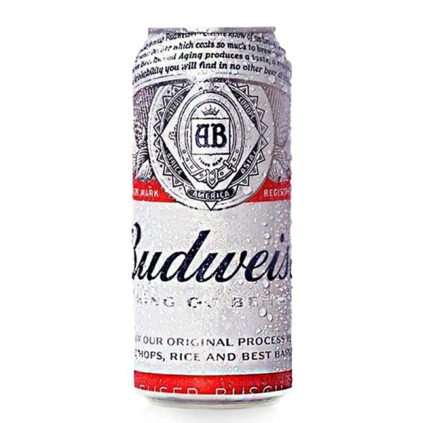 Budweiser Cerveza Lager Beer Lata 473ml