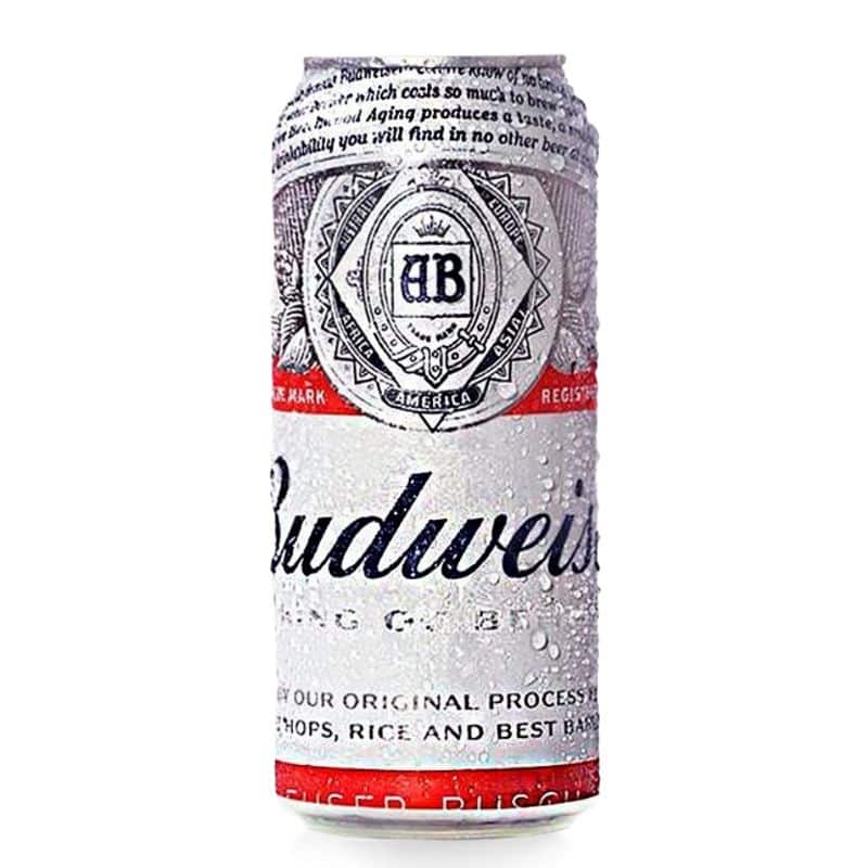 Budweiser Cerveza Lager Beer Lata 473ml Budweiser Cerveza Lager Beer Lata 473ml