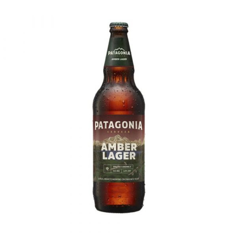 Patagonia Cerveza Amber Lager 730ml Patagonia Cerveza Amber Lager 730ml