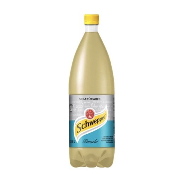 Schweppes Gaseosa Pomelo Sin Azucares 1.5L