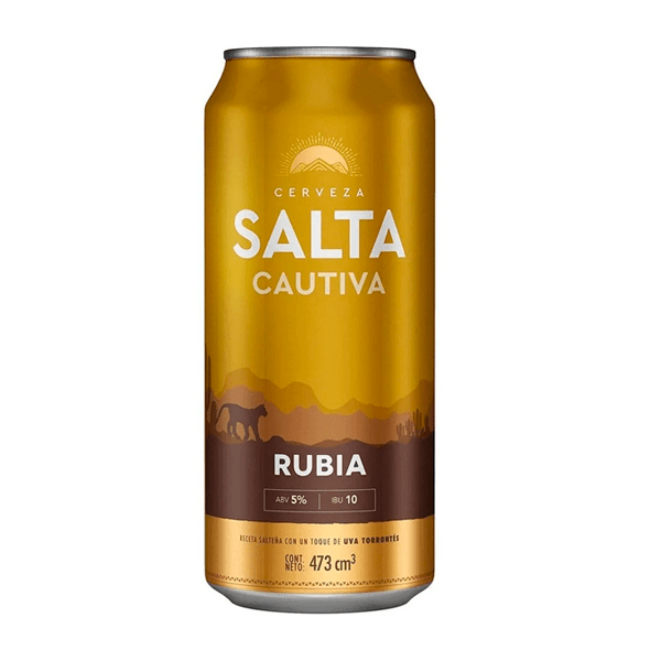 Salta Cautiva Cerveza Rubia 473ml