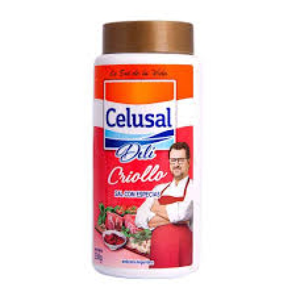 Celusal Deli Sal Con Especias Criollo Salero 230gr