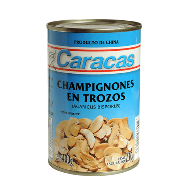 Caracas Champignones En Trozos 400gr