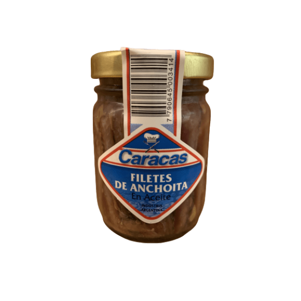 Caracas Filetes De Anchoita En Aceite 90gr