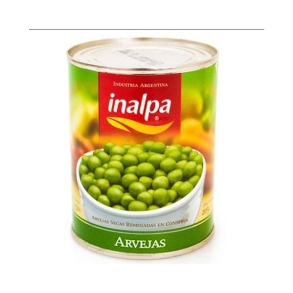 Inalpa Arvejas Secas Remojadas 300gr