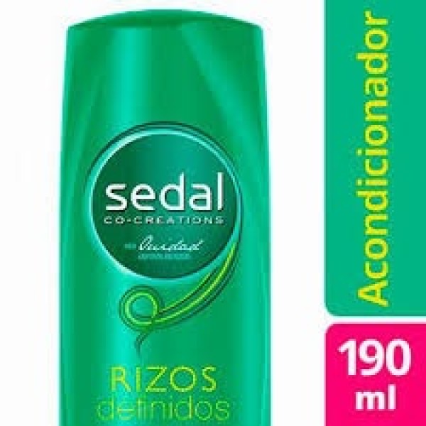 Sedal Co-Creations Acondicionador Rizos Definidos Tecnologia Nutri Fijadora de Rizos 190ml