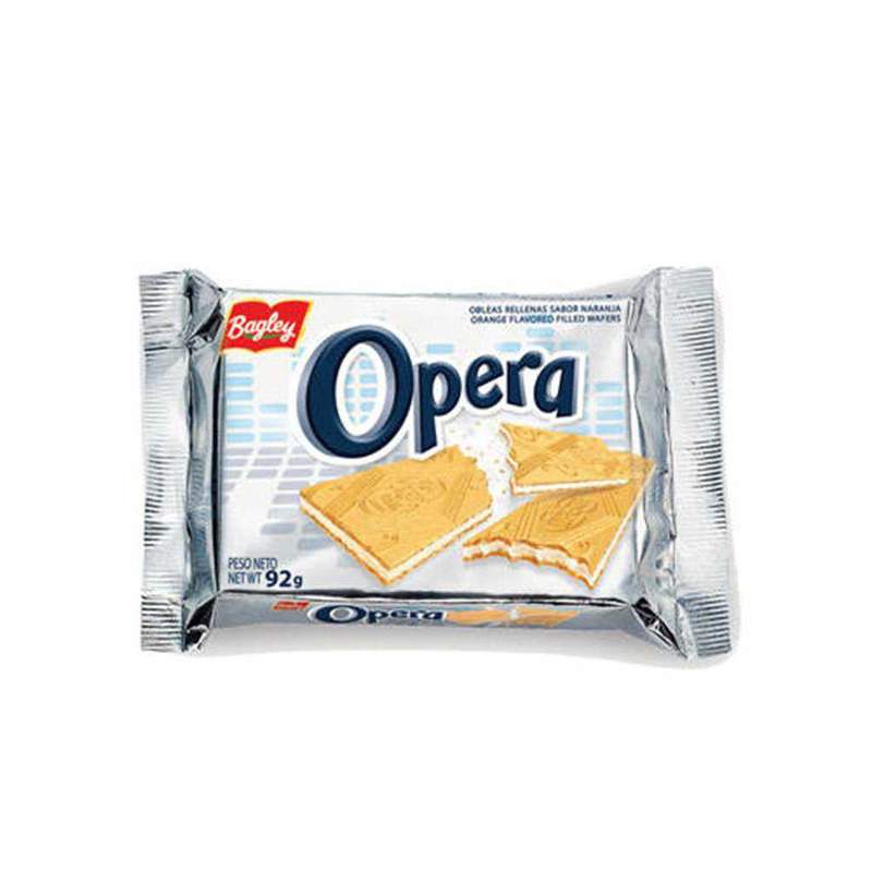 Opera Obleas Dulces Con Relleno Sabor Naranja 92gr Opera Obleas Dulces Con Relleno Sabor Naranja 92gr