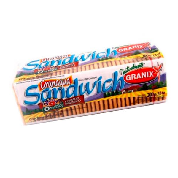 Granix Galletas Crackers Sandwich 200gr