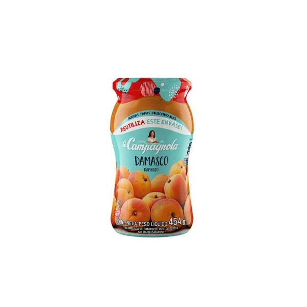 La Campagnola Mermelada De Damasco Frasco 454gr