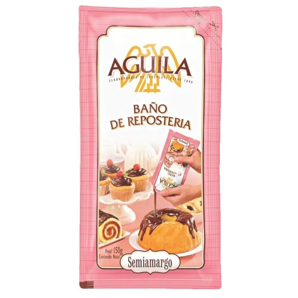 Aguila Baño de Reposteria Chocolate Semiamargo 150gr