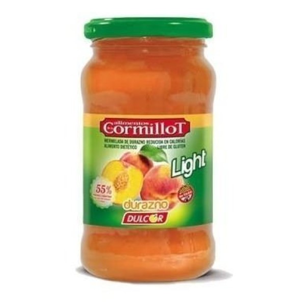 Dulcor Cormillot Mermelada Ligth Durazno Frasco 390gr