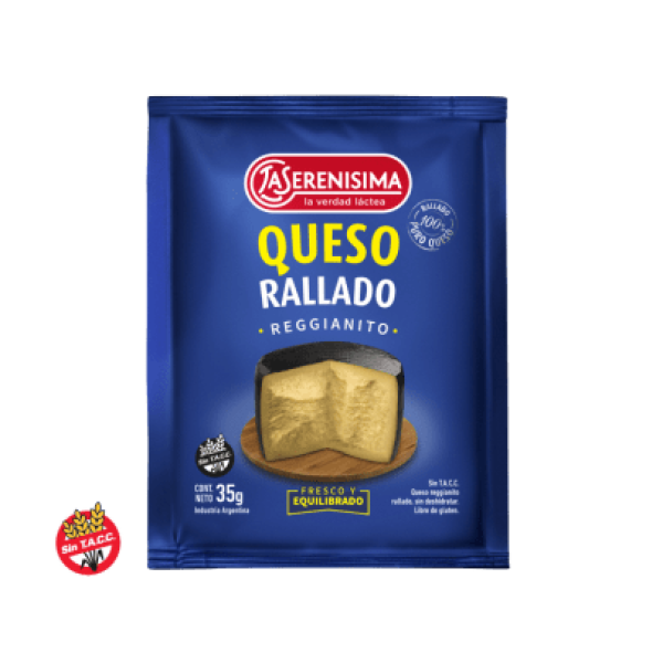 La Serenisima Queso Rallado Reggianito 35gr