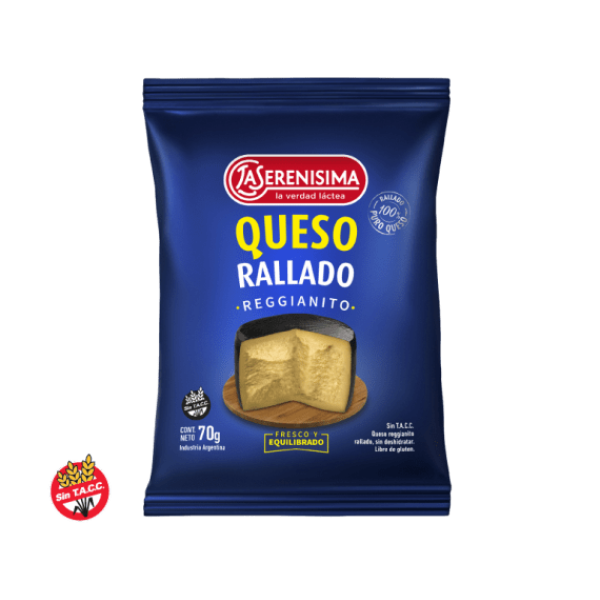 La Serenisima Queso Rallado Reggianito 70gr