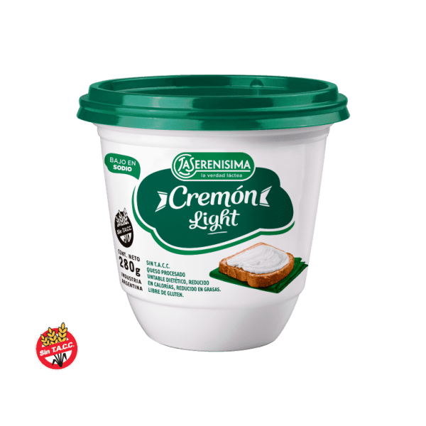 La Serenisima Queso Untable Cremon Light 280gr