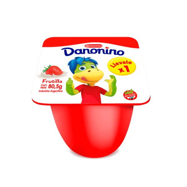 Danonino Yogur Sabor Frutilla 80.5gr