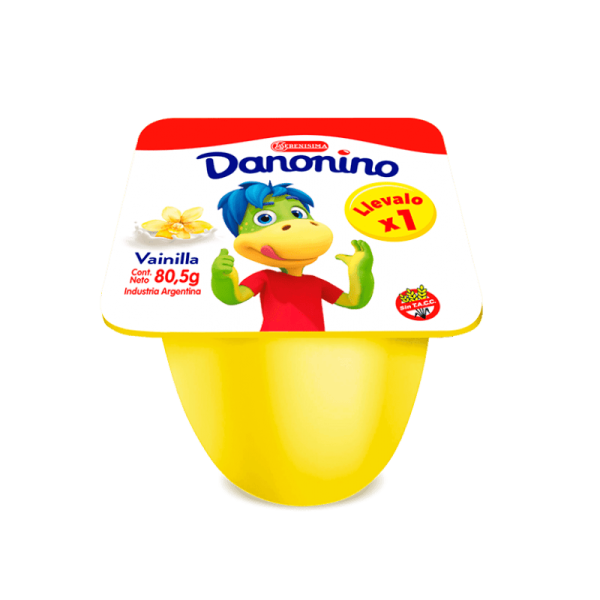 Danonino Yogur Sabor Vainilla 80.5gr