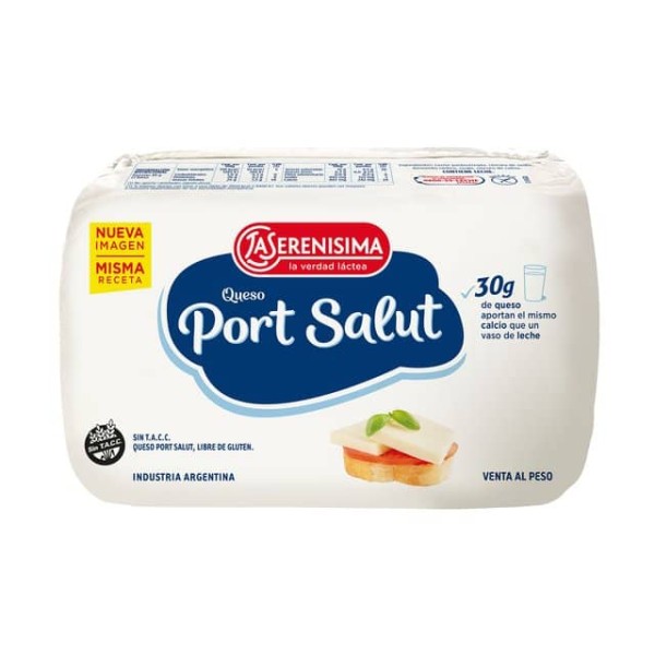 La Serenisima Queso Port Salut Libre De Gluten 500gr