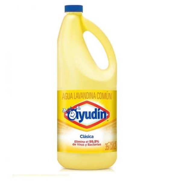 Ayudin Agua Lavandina Comun Clasica 2L