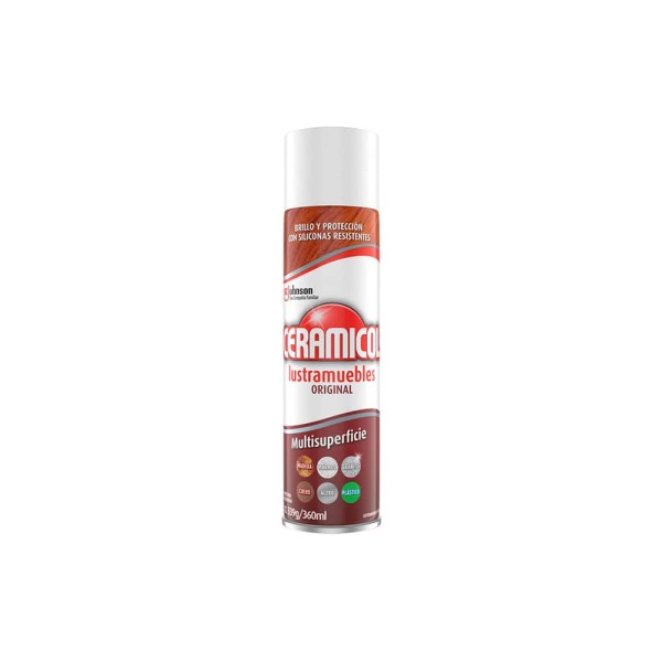 Ceramicol Lustramuebles En Aerosol Original 360ml