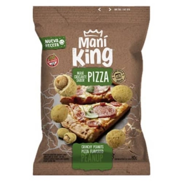 Maní King Maní Crocante Sabor Pizza 80gr