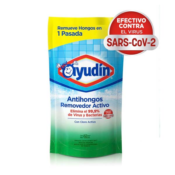 Ayudin Antihongos Removedor Activo Doypack 450ml