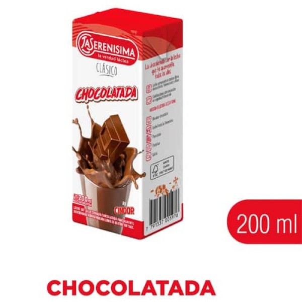 Serenisima Leche Chocolatada 200ml