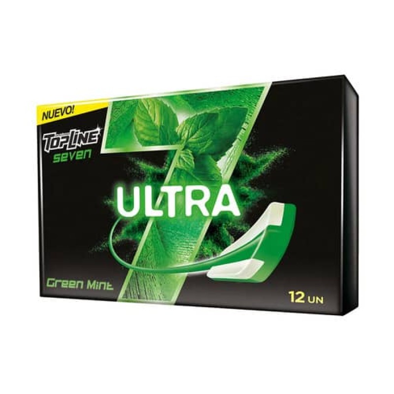 Topline Seven Ultra Green Mint 12 Unidades 24gr Topline Seven Ultra Green Mint 12 Unidades 24gr