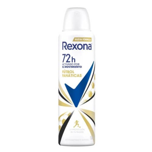 Rexona Antitranspirante Aerosol Futbol Fanaticas 150ml