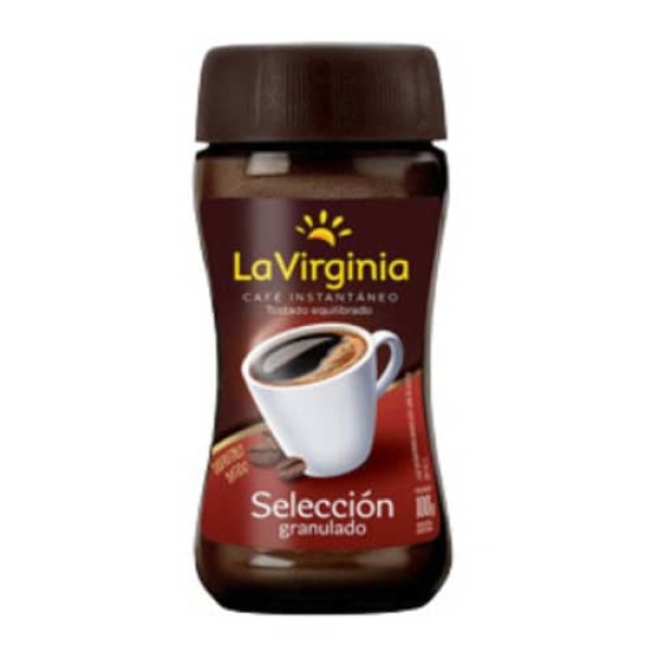 La Virginia Café Instantaneo Selección Granulado Frasco 100gr