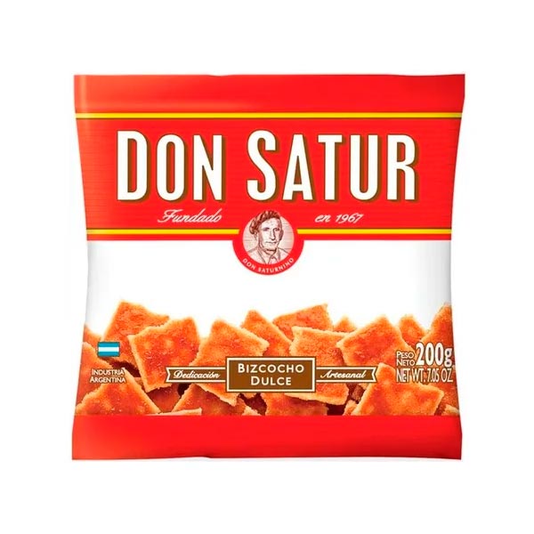 Don Satur Bizcochos Dulces 200gr