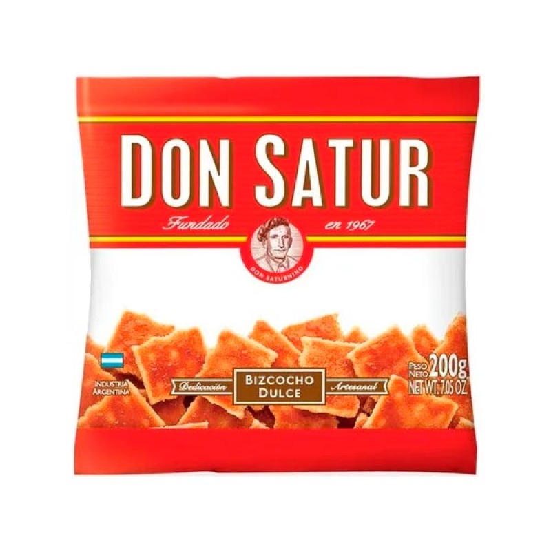 Don Satur Bizcochos Dulces 200gr Don Satur Bizcochos Dulces 200gr