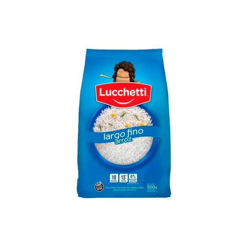 Lucchetti Arroz Tipo Largo Fino 500gr