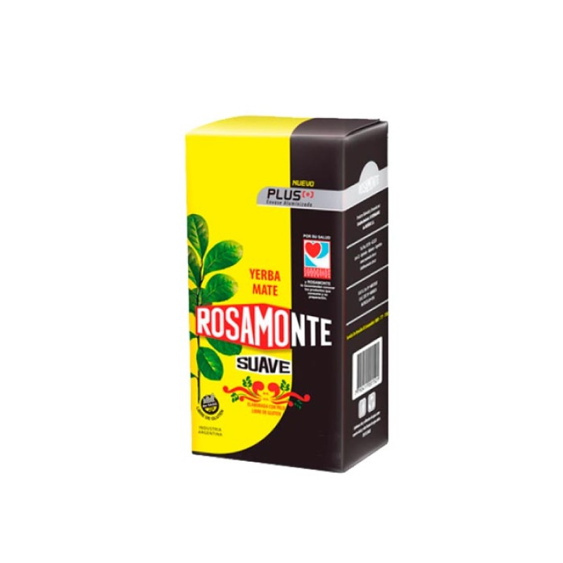 Rosamonte Yerba Mate Con Palo Suave Plus 500gr Rosamonte Yerba Mate Con Palo Suave Plus 500gr