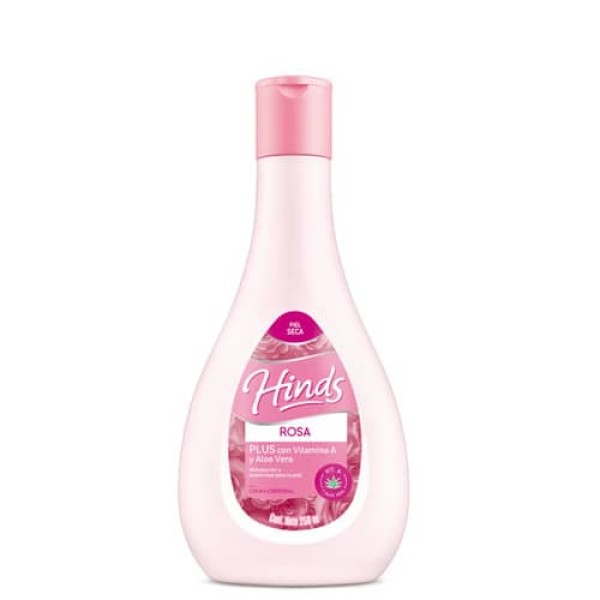 Hinds Crema Corporal Rosa Formula Con Doble Vitamina A Para Piel Seca 250ml