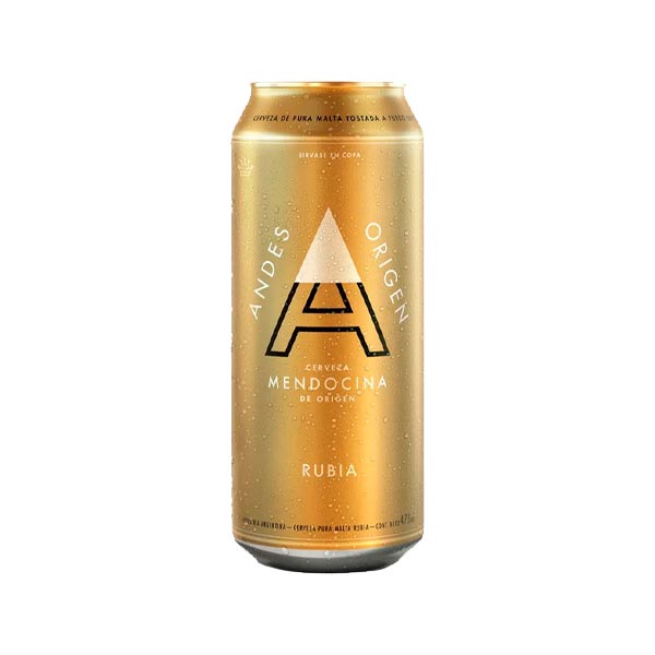 Andes Origen Cerveza Rubia 473ml