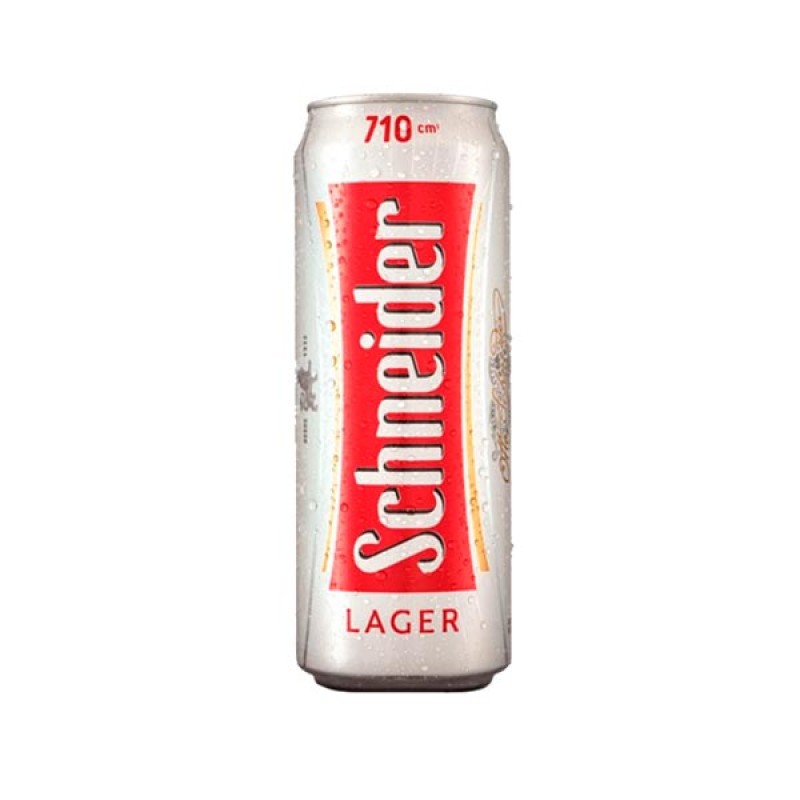 Schneider Cerveza Lager Lata 710ml Schneider Cerveza Lager Lata 710ml